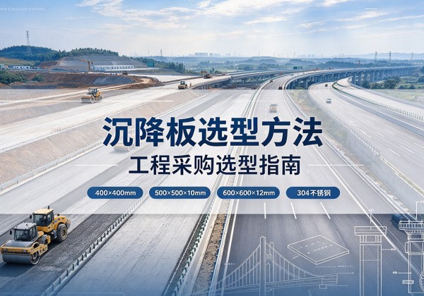 肇庆沉降板选择方法